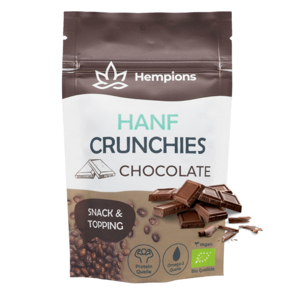 Hempions Bio Hanf Crunchies Chocolate 50g