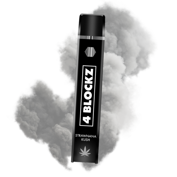 4 BLOCKZ Superior Vape Pen 1ml Strawnana Kush