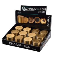 Champ High Grinder Goldbarren 40mm