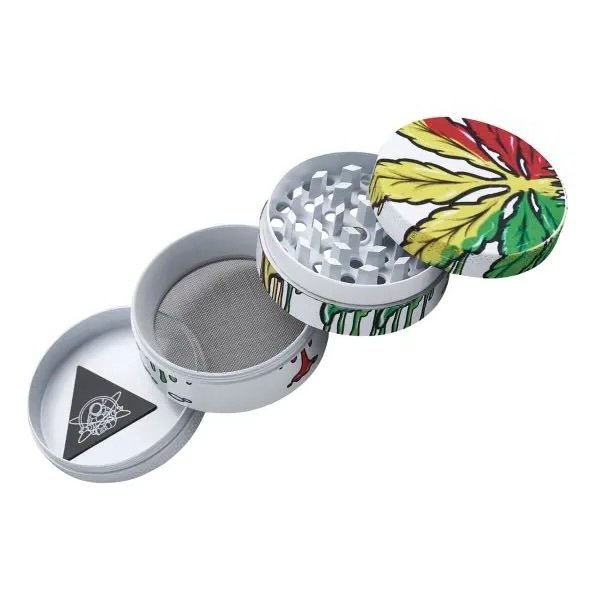 Champ High Grinder Leaf Weiß 50mm