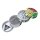 Champ High Grinder Leaf 50mm weiß