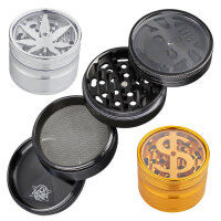 Champ High Grinder Leaf&Dollar&Skull 63mm versch....