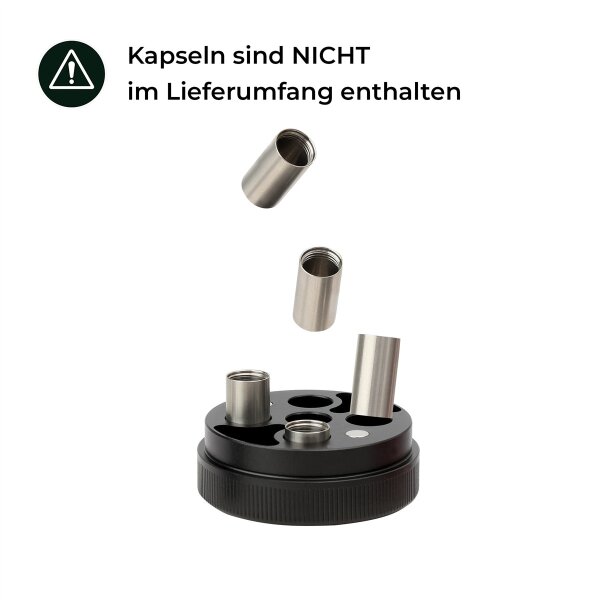 HIZEN Dosier-Grinder für Stilus Pro Konduktion & Stilus Mini 63mm