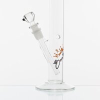 Bong Glas SmoKing Ø40 mm, H46cm, Schliff 18.8mm