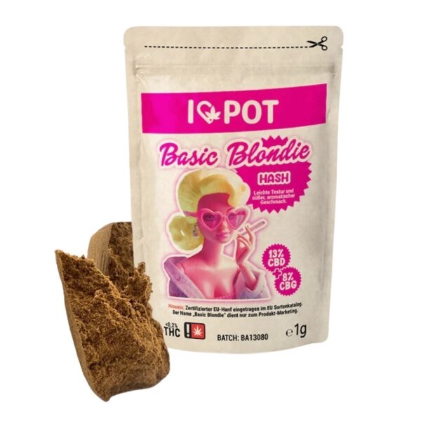 ILovePot CBD hash Basic Blondie 10g