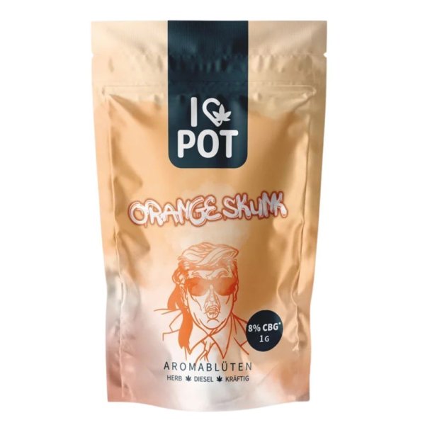 ILovePot CBG Blüten Orange Skunk-10g
