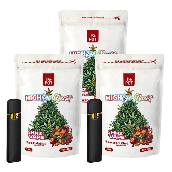 ILovePot HHZ Vape HIGHlige Nacht, 95% HHZ, 1ml