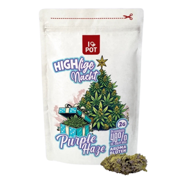 10 OH HHC Blüten ILovePot Purple Haze 2g