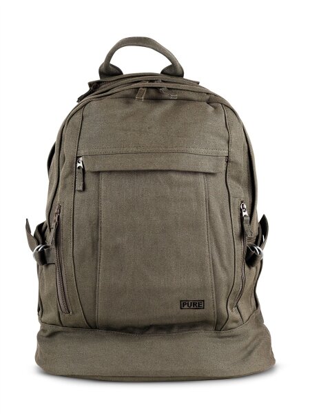 Pure Hanf Tagesrucksack XL HP-0003 (khaki, uni)