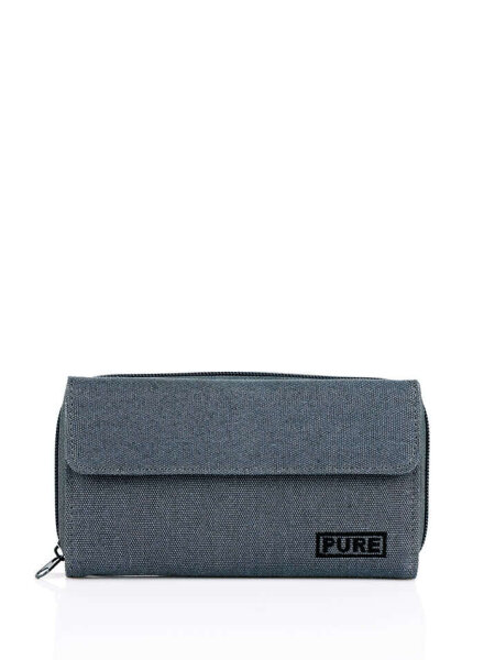 Pure Hanf Geldbörse HP-0065 (grey, uni)