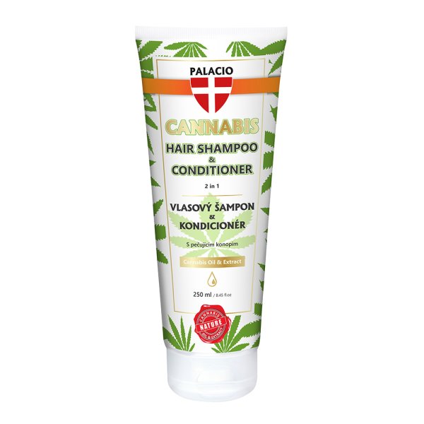 Palacio Shampoo & Conditioner m. 2% Bio Hanföl, 250ml Tube