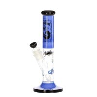 Grace Glass | Cheech & Chong Greatest Hits - Gerade Bong Blau H:35cm - Ø:50mm - SG:29.2mm