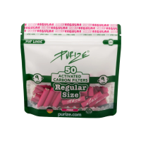 Purize Aktivkohlefilter Regular 9mm, 50Stk. Pink