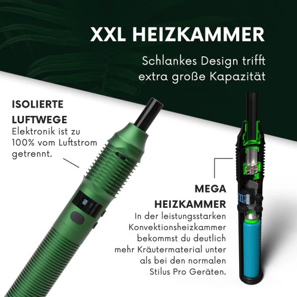 GREENMAX　50791 HIZEN Stilus Pro Max – Limited Edition Forest Green | mit
