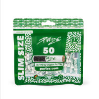 Purize Aktivkohlefilter Slim Size 50Stk. weiß