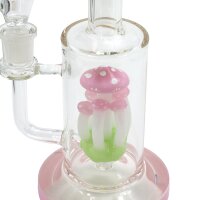 Grace Bong Pinker Pilz mit Perkolator