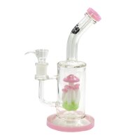 Grace Bong Pinker Pilz mit Perkolator