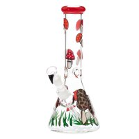 Amsterdam Mushroom Mixed Beaker Bong H:31cm Socket:18.8mm...