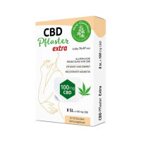 Hanf Gesundheit CBD Pflaster Extra 100mg 8 Stk.