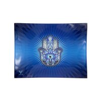 Syndicate Mischschale Glas versch Motive small Hamsa Blau