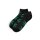 Socken I - We Love 36-42 kurz schwarz mit grünen Blättern