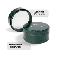 HIZN Keramik Grinder Grün 63mm