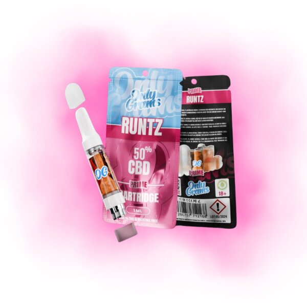 OnlyGrams Kartusche 50% CBD Runtz 1ml