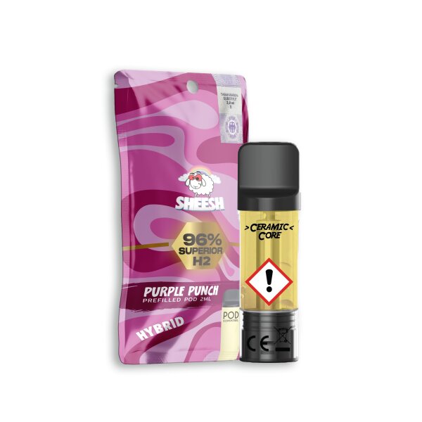 Sheesh Prefilled Pod 10-OH-HHC 96% 2ml - Purple Punch