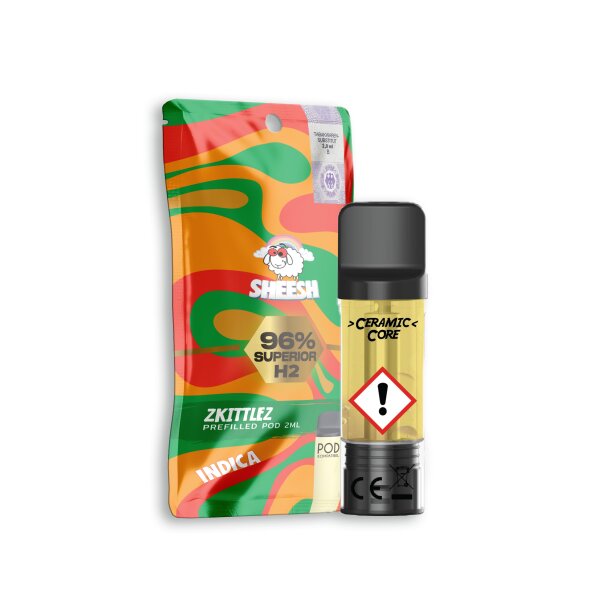 Sheesh Prefilled Pod 10-OH-HHC 96% 2ml - Zkittlez