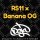 Barneys Farm Samen RS11 x Banana OG feminisiert - 3 Seeds