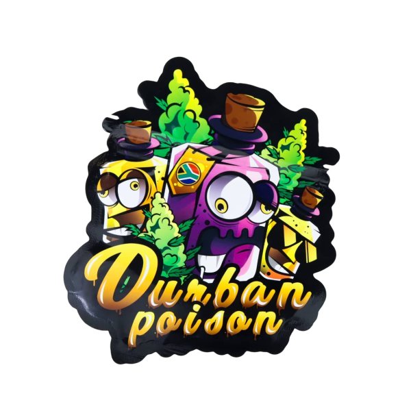 Mylar Bag 10Stk - Durban Poison