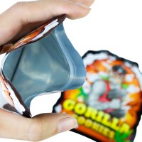 Mylar Bag 10Stk - Gorilla Cookies
