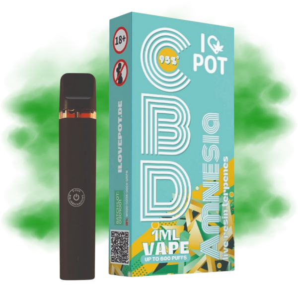 ILovePot CBD Vape 95% Amnesia 1ml