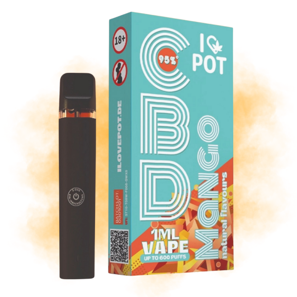 ILovePot CBD Vape 95% Mango 1ml