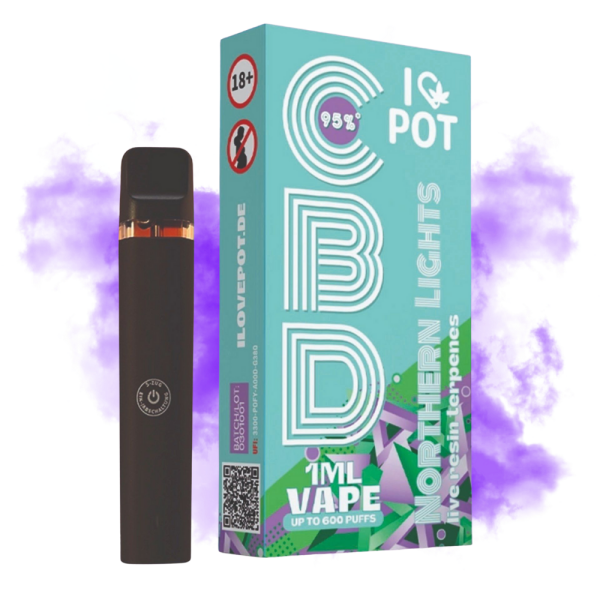 ILovePot CBD Vape 95% Northern Lights 1ml