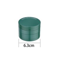 Champ High Grinder Aluminium Stickfree Grün 63mm