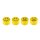 Champ High Grinder Yellow Face 40mm