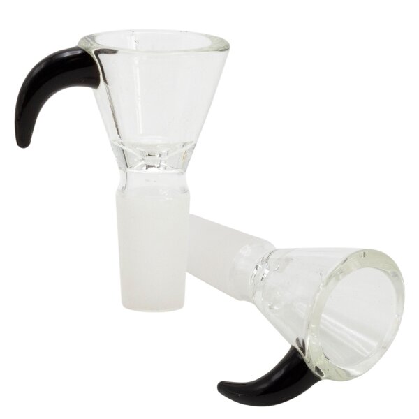 Glass Bowl SG: 18.8mm mit Handle + 3mm Hole