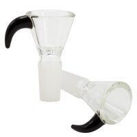 Glass Bowl SG: 18.8mm mit Handle + 3mm Hole