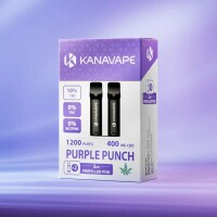 Kanavape CBD Pod-Kartusche 2x 2ml Purple Punch