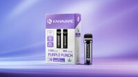 Kanavape CBD Pod-Kartusche 2x 2ml Purple Punch