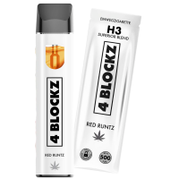 4 BLOCKZ H3 Superior Vape Pen 1ml Red Runtz
