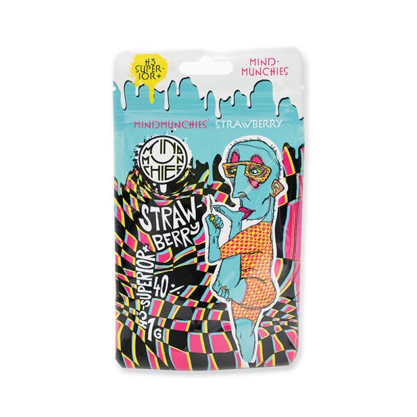 MindMunchies H3 Superior+ Blüten Strawberry 1g