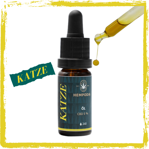 Hempodia CBD-Öl für Tiere Katze 5%