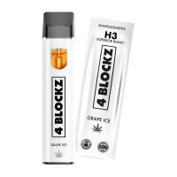 4 BLOCKZ H3 Superior Vape Pen 1ml Grape Ice