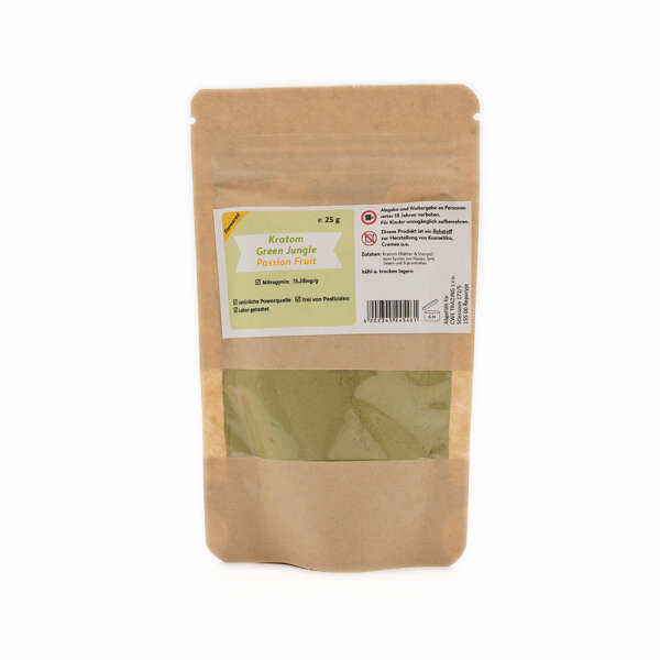 Kratom Green Jungle Passion Fruit 25g