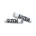Gizeh Aktivkohlefilter Schwarz 6mm, 50Stk.