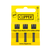 Clipper Zündräder mit Feuerstein 3Stk.