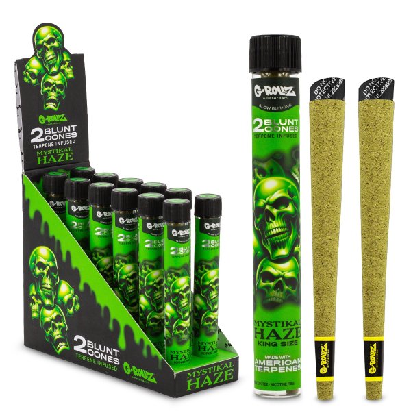 G-Rollz Hemp Cones Terpen Infused Mystikal Haze