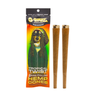 G-Rollz Hemp Cones Tropical Twist